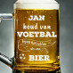 Houd van voetbal bijna hetzelfde als van bier - Bierpokal