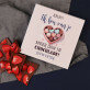 Ik hou van je meer dan dit chocolade - Chocolade met aardbeien