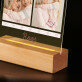 Lieve oma - Afdruk op acrylglas met LED- standaard