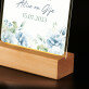 Lieve ouders, bedankt voor alles - Afdruk op acrylglas met LED- standaard