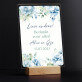 Lieve ouders, bedankt voor alles - Afdruk op acrylglas met LED- standaard