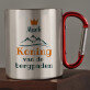Koning van de bergpaden - Stalen mok Koning van de bergpaden - Stalen mok