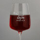 stof verdwijnt niet - Glas wijn 600 ml