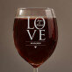 Love - Wijnglas