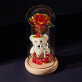 Love - Een eeuwige roos met teddybeer