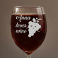 Love wine - Wijnglas