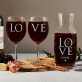 Love - Set karaf met wijngalzen