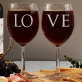 Love - Set karaf met wijngalzen