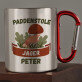 PADDENSTOEL JAGER - Stalen mok PADDENSTOEL JAGER - Stalen mok