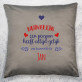 Liefde groiet - Kussen