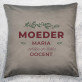 moeder eerste ne beste docent - Kussen