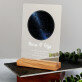sterrenkaart cirkel - Afdruk op acrylglas