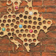 Bier Cap Kaart Europa