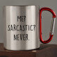 Me sarcastic - Stalen mok Me sarcastic - Stalen mok