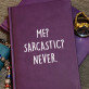 Me sarcastic - Notitieboek