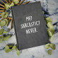 Me sarcastic - Notitieboek