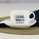 Liefde groeit - Kopje met schotel