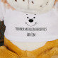 teddybeer met kleine hersentjes - Knuffel