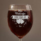 Mijn walentijn - Wijnglas
