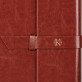 monogram - Leren notitieboekje 