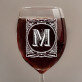Monogram - Wijnglas
