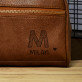 Monogram naam - Heren toilettas