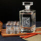 Monogram naam - Karaf en wodka glazen