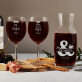 Mr&Mrs right - Set karaf met wijngalzen