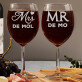 Mr&Mrs - Set karaf met wijngalzen