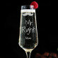 Mnr gelijk - Champagne glas