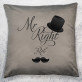 Mr right - Kussen