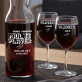 Multiplayer - Set karaf met wijngalzen