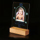 Ter gedachtenis van heilige doop - Afdruk op acrylglas met LED- standaard