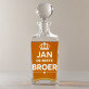 De beste broer - Whisky karaf