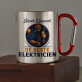 De beste elektricien - Stalen mok De beste elektricien - Stalen mok