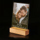 De beste man onder de zon - Afdruk op acrylglas met LED- standaard