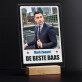 De beste baas - Afdruk op acrylglas met LED- standaard
