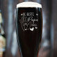 De beste papa - Bierglas