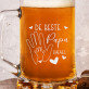 de beste papa - Bierpokal