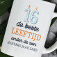 de beste leeftijd onder de zon - Mok