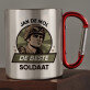 De beste soldaat - Stalen mok De beste soldaat - Stalen mok