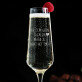 Er zijn geen idealen - Champagne glas
