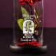 mogen onze liefde - Euwige roos in glas