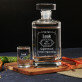 Old nee - Karaf en wodka glazen