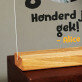 Achttien honder jaar gek - Afdruk op acrylglas