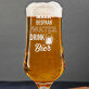 Bespaar water - Bierpokal
