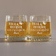 Heer en heerser - Whiskyglazen