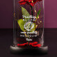 prachtig bloem - Euwige roos in glas