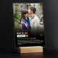 Netflix poster - Afdruk op acrylglas met LED- standaard