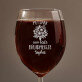 Met dank aan beste bruidmeisje - Wijnglas